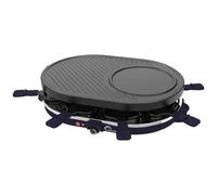 Appareil a raclette - LITTLE BALANCE - Multi cheese - 1200 W - 8 personnes - Grill / crepe amovible - Bleu nuit