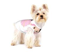 Little Ballerina Dancing Girl T-shirt sans manches en coton extensible pour petits animaux de compagnie