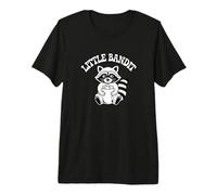 Little Bandit Raton Laveur drôle Voleur de collation T-Shirt Haut de Gamme