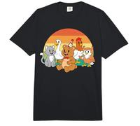 Little Bear Birthday Squad Y2K Animal Party Matching Retro Comfort Colors Adult Heavyweight T-Shirt