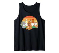 Little Bear Birthday Squad Y2K Animal Party Matching Retro Débardeur