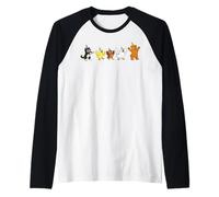 Little Bear Birthday Squad Y2K Animal Party Matching Retro Manche Raglan