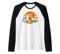 Little Bear Birthday Squad Y2K Animal Party Matching Retro Manche Raglan