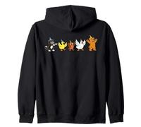 Little Bear Birthday Squad Y2K Animal Party Matching Retro Sweat à Capuche