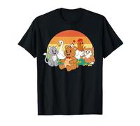 Little Bear Birthday Squad Y2K Animal Party Matching Retro T-Shirt