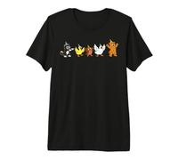 Little Bear Birthday Squad Y2K Animal Party Matching Retro T-Shirt Haut de Gamme