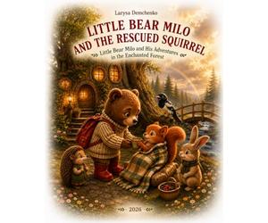 Little Bear Milo and the Rescued Squirrel: Little Bear Milo and his adventures in the magical forest