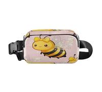 Little Bee Sac banane tendance pour homme et femme avec sangle réglable pour voyage, vacances, course à pied