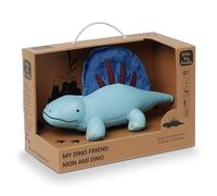 Little Big Friends Amis Dinos | Jouet d’éveil sensoriel Dinosaure pour bébé | Cuir végan Doux avec grelot intégré | Facile à Nettoyer | Dimitri Le Dimétrodon