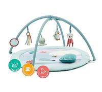 Little Big Friends Baby Playmat with Arch - Multisensory Activity Gym for Developmental Play & Motor Skill Enhancement | Enhances Exploration & Sensory Learning | Ocean