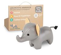Little Big Friends Jouet Musical bébé | Peluche éléphant Musicale à Tirette sans Pile | Jouet d’éveil sensoriel pour bébé et Tout-Petit | Vincent l’Éléphant