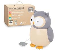 Les Animaux Musicaux Little Big Friends | Boite à Musique pour Bébé | Peluche Musicale Animal | Facile à Nettoyer | Tout Doux | Colette la Chouette