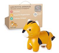 Little Big Friends Les Tiny Friends de Tiny Friends | Hochet Bébé | Animal Tout Doux | Facile à Nettoyer | Décoration Chambre Bébé | Tim The Tiger