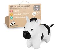 Little Big Friends Les Tiny Friends | Hochet bébé Nomade en Forme de zèbre | Jouet d’éveil sensoriel Doux et Facile à Nettoyer | Idée Cadeau Naissance Original dès la Naissance | Robert Le Zèbre