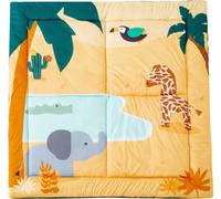 Little Big Friends Tapis d'éveil patchwork double face - Jungle