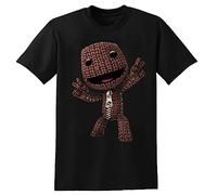 Little Big Planet Sackboy T-Shirt Black Men Tee Shirt XL