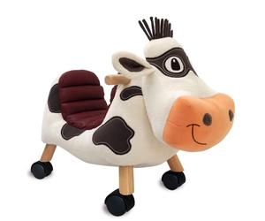 Little Bird Told Me Little Bird Moobert Vache Jouet Animalier à Monter - Jouet à roulettes pour Les Tout-Petits, Animalier Monter sur des Jouets Trottinettes, Multi-Directionnel, Cadre en Bois