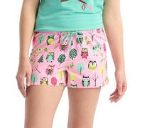 Little Blue House Boxer de Pyjama pour Femme, Motif hiboux, M