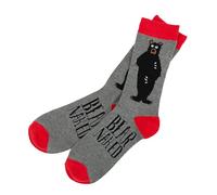 Little Blue House Chaussettes Crew pour homme, Ours nu, taille unique