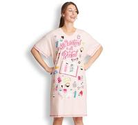 Hatley Chemise de Nuit, Mon Week-End est Tout réservé, Taille Unique Femme