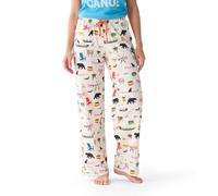 Little Blue House Women's Jersey Pants Pyjama Bottoms Bas, lac, XS Femme