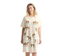 Little Blue House Women's Nightshirt Chemise de Nuit, Field of Dreams, Taille Unique Femme