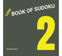 Little Book of Sudoku: 400 Hard Single Sided Pages, Su Doku Puzzles to keep the Mind Busy