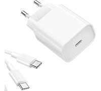Little Boutik Chargeur Rapide 18W USB-C pour + Cable Type-C Samsung A41 / A51 / A42 / A52 / S21 / S21 Plus / S21 Ultra / S20 / S20 Plus / S10 / S9 / Note 20