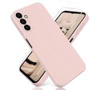 Coque Rose Pour Samsung Galaxy A54 5g (6,4") Et Verre Trempé Film Protection Ecran Little Boutik®