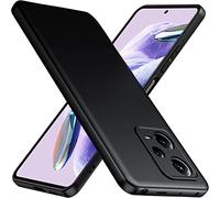 Little Boutik Coque Silicone Noir pour Xiaomi Redmi Note 12 Pro Plus