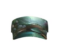 Little Bridge in The East Hollow - Casquette de baseball de golf pour homme et femme - Chapeau de soleil d'été respirant - Noir