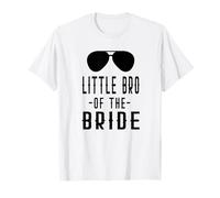 Little Bro of the Bride Bachelor Matching Group Brother T-Shirt