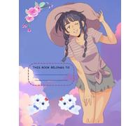 Little Bunny’s Notebook: Bunny and Flower Themed Wide-Ruled Notebook for Kids, Students, and Creative Writing