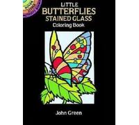 Little Butterflies Stained Glass Coloring Book