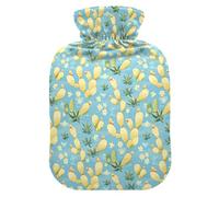 Little Cactus Bouillotte avec housse souple Bleu ciel 2 l