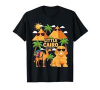 Little Cairo Explorer Adorable souvenir de voyage en Egypte T-Shirt