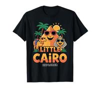 Little Cairo Explorer Egypte Cartoon Adventure Travel T-Shirt