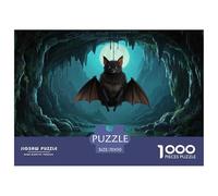Little Chauve-Souris 1000 Pieces Jigsaw Puzzles for Adults Challenging Game Stress Relieving Entertainment Cultivate The Spirit of Teamwork for Men, Women, Elders, Seniors 70x50cm/1000pcs