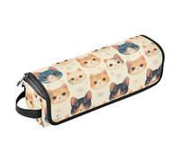 Little Chic Organiseur 2 en 1 pour outils de cheveux avec tapis résistant à la chaleur, outils chauffants, sac de voyage pour fer à lisser, fer à friser, accessoire de voyage