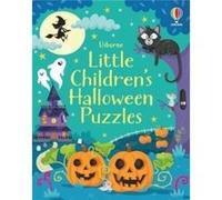 Little Children's Halloween Puzzles: A Halloween Book for Kids