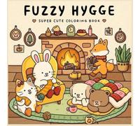 Little Corner: Fuzzy Hygge Coloring Book for Adults & Teens Super Cute Designs of Hygge-Inspired Spaces for Relaxation: A Cozy Escape: Coloring Book with Cute Interiors