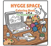 Little Corners: The Hobby Desk | A Bold and Easy Cozy Coloring Book Featuring 50 Cute and Simple Crafting and Home Office Designs for Adults