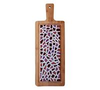 Little Creations Mosaik Planche de service Vieux rose | Kit de bricolage pour adultes | Créez votre propre plateau de service | 40 cm | Design durable | Nombreuses possibilités d'utilisation