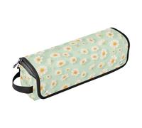 Little Daisy Sac de voyage pour outils à cheveux et tapis résistant à la chaleur pour fer à friser plat étanche pour fer à lisser, fer à friser, sèche-cheveux pour femme
