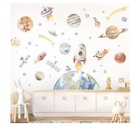 Little Deco Sticker mural motif vaisseau spatial DL5076 XL