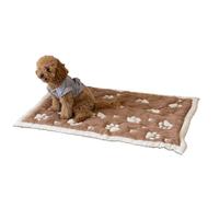 Little Dedi PetMat Tapis de cage en coton bio pour petits chiens, chats et chambre d'enfant | Sans couture et réversible | Lavable | Confort tricoté 3D | 71,1 x 101,6 cm