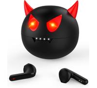 Little Devil Kids Wireless Bluetooth Earbuds With Charging Case Waterproof 36 Hours Playtime Lightweight Ears, Yr-De-B57