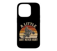 Little Dirt Never Hurt ATV Quad 4 Roues Hors Route Coque pour iPhone 14 Pro