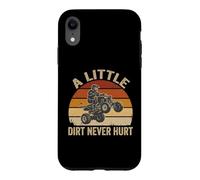 Little Dirt Never Hurt ATV Quad 4 Roues Hors Route Coque pour iPhone XR