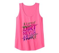 Little Dirt Never Hurt Mud Run Mom Kids Mudder Buddies Débardeur